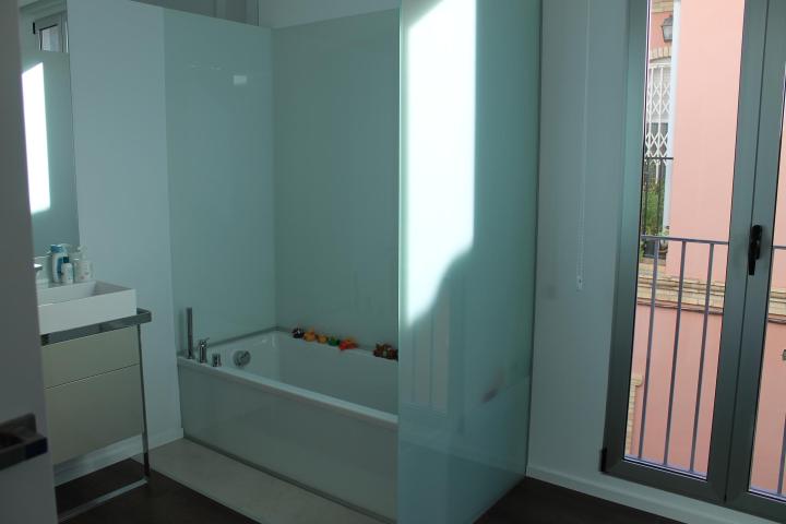 shower glass installation